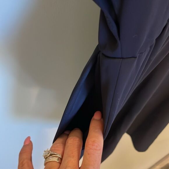 Erin Fetherston Navy Lace Inset Romper - Picture 8 of 9